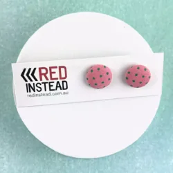 ER047-PG-product-earrings-fabric-pink-green-dots-1