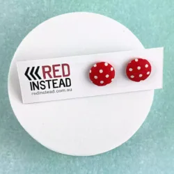 ER047-RW-product-earrings-fabric-red-white-dots-1