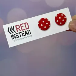 ER047-RW-product-earrings-fabric-red-white-dots-2