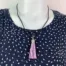 NL025-LPP-product-necklace-light-purple-tassel-black-cord-1