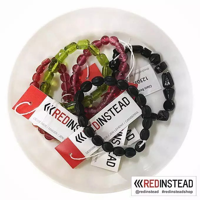 Bowl full of bracelets