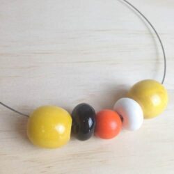 products citrus bead chunky statement fashion necklace necklaces 2