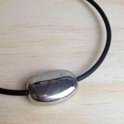 products shiny silver chunky statement fashion necklace necklaces 2